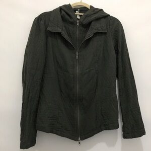 Monoreno Women's Hooded Zip-Front Jacket - Size L